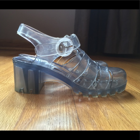 American Apparel Shoes - American Apparel Jelly Heels